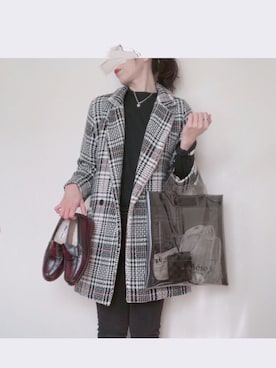 S *•.●❃さん（レディース・166cm）の冬コーディネート