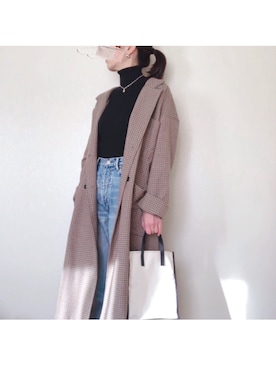 S *•.●❃さん（レディース・166cm）の冬コーディネート