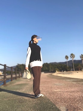 S *•.●❃さん（レディース・166cm）の春コーディネート