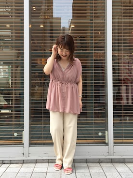 kaoriさん（レディース・154cm）の春コーディネート