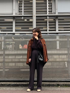 kaoriさん（レディース・154cm）の秋コーディネート