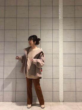 kaoriさん（レディース・154cm）の秋コーディネート
