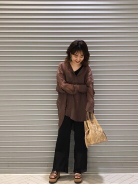 kaoriさん（レディース・154cm）の春コーディネート