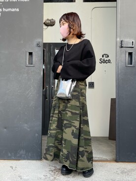 kaoriさん（レディース・154cm）の冬コーディネート
