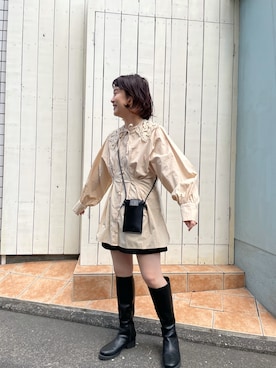 kaoriさん（レディース・154cm）の冬コーディネート