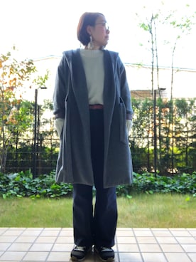 「journal standard L'essage（ジャーナルスタンダードレサージュ）のアイテム（ジャケット/アウター）」を使った、em.soharuさん（キッズ・110cm）の秋コーディネート