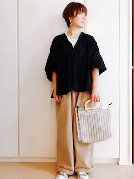 em.soharuさん（レディース・159cm）の春コーディネート