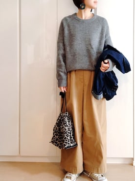 em.soharuさん（レディース・159cm）の秋コーディネート