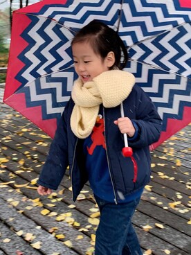 「no brand（ノーブランド）のアイテム（雑貨/ホビー）」を使った、巧巧爱吃哈密瓜さん（キッズ・120cm）の冬コーディネート