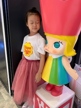 「no brand（ノーブランド）のアイテム（その他）」を使った、巧巧爱吃哈密瓜さん（キッズ・130cm）の夏コーディネート
