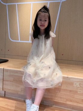 「no brand（ノーブランド）のアイテム（その他）」を使った、巧巧爱吃哈密瓜さん（キッズ・130cm）の夏コーディネート