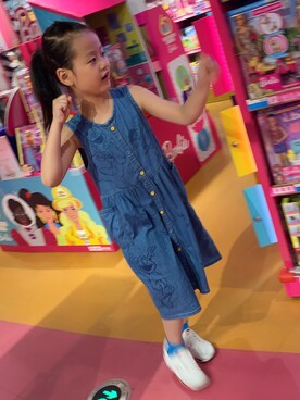 「no brand（ノーブランド）のアイテム（その他）」を使った、巧巧爱吃哈密瓜さん（キッズ・130cm）の夏コーディネート