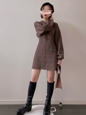 Sly スライ のワンピース ドレス ブラウン系 を使った人気ファッションコーディネート Wear Sly スライ のワンピース ドレス ブラウン系 を使った人気ファッションコーディネート Wear