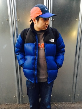 「Simplicite（サンプリシテ）のアイテム（バッグ）」を使った、mozさん（メンズ・173cm）の冬コーディネート