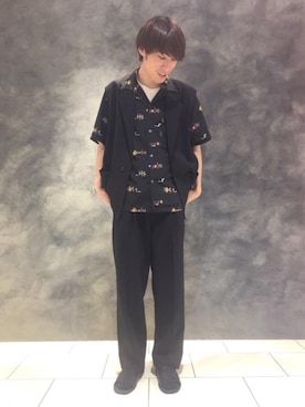清水大紋さんのコーディネート