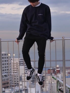 「jiggys shop（ジギーズショップ）のアイテム」を使った、ryotaさん（メンズ・180cm・10代）の春コーディネート