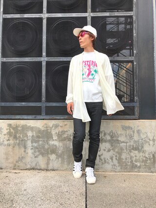 HYSTERIC GLAMOUR（ヒステリックグラマー）の「USED加工ブラック