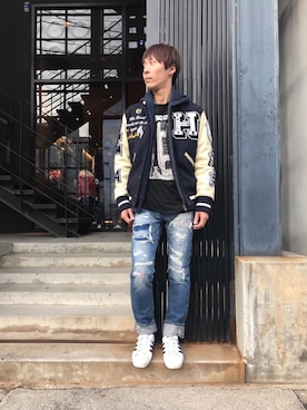 けんたさん（メンズ・174cm）の秋コーディネート