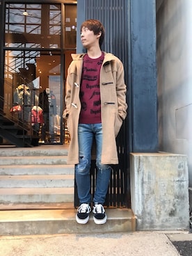「メタルロゴ」｜けんたさん（メンズ・174cm）の秋コーディネート