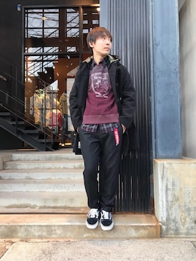 けんたさん（メンズ・174cm）の冬コーディネート