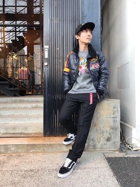 けんたさん（メンズ・174cm）の冬コーディネート