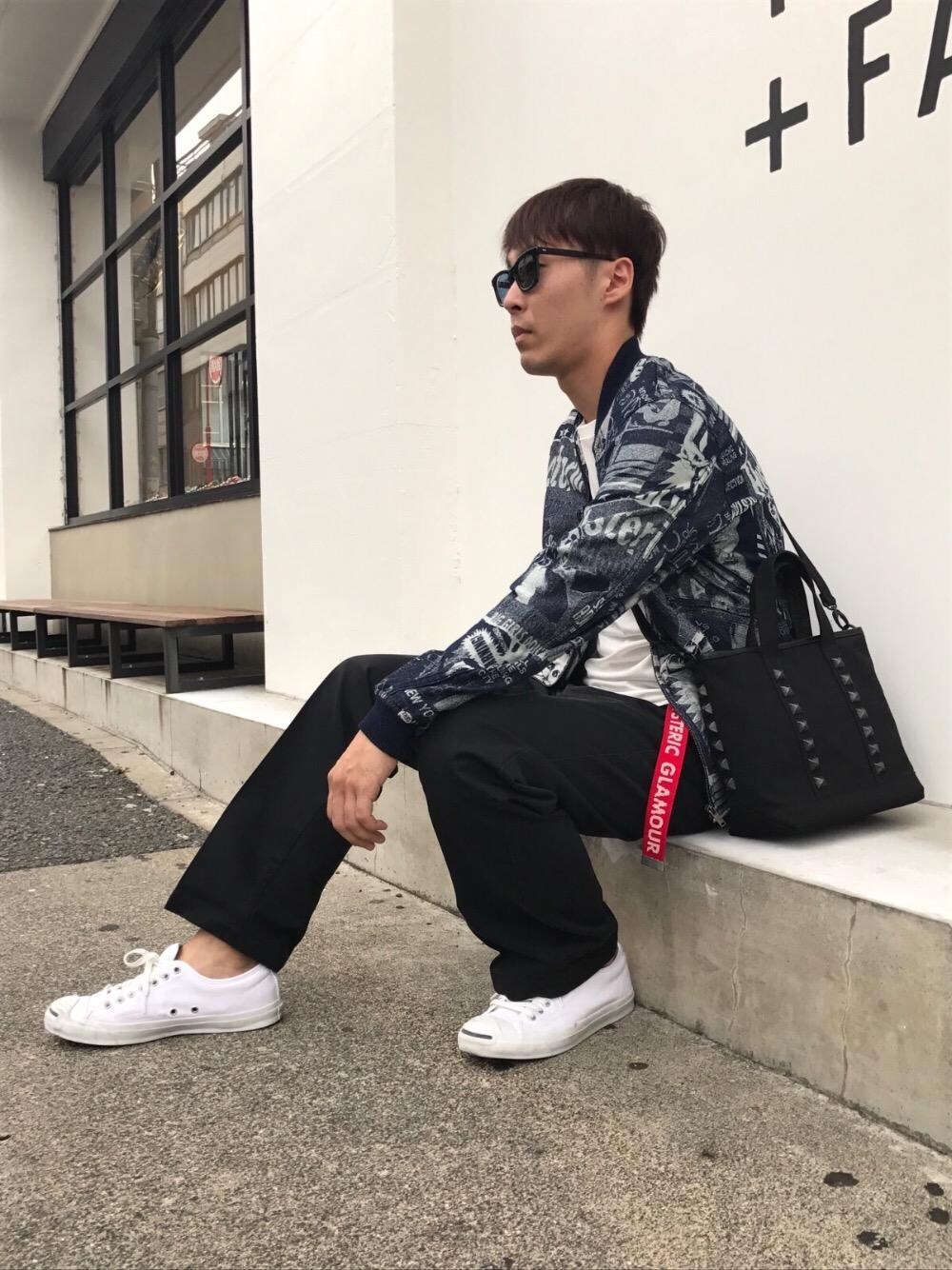 HYSTERIC GLAMOUR（ヒステリックグラマー）の「HG POSTERS総柄 リブ