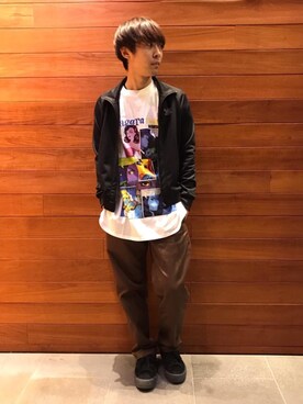 「HYSTERIC GLAMOUR（ヒステリックグラマー）のアイテム（ワンピース/ドレス）」を使った、けんたさん（メンズ・174cm）の冬コーディネート
