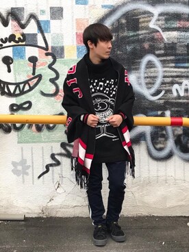 「アイテム（ワンピース）」を使った、けんたさん（メンズ・174cm）の冬コーディネート