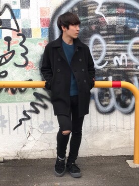 けんたさん（メンズ・174cm）の冬コーディネート