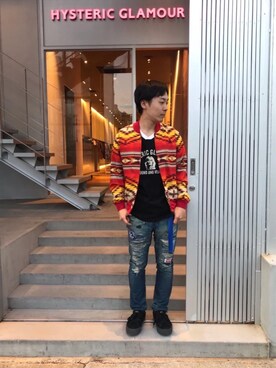 けんたさん（メンズ・174cm）の春コーディネート