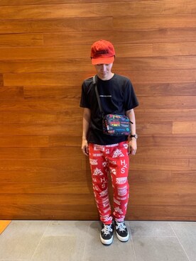 「アイテム（ポーチ、その他）」を使った、けんたさん（メンズ・174cm）の秋コーディネート