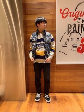 けんたさん（メンズ・174cm）の冬コーディネート