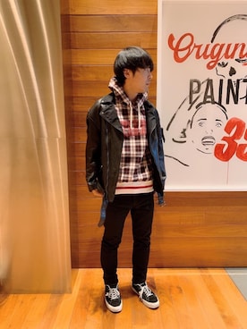 けんたさん（メンズ・174cm）の冬コーディネート