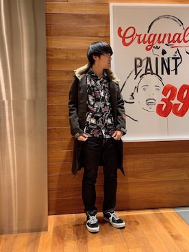 けんたさん（メンズ・174cm）の冬コーディネート