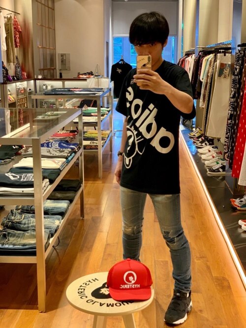 Hysteric Glamour名古屋店けんたさんのデニムパンツを使ったコーディネート Zozotown