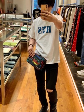 「アイテム（ポーチ、その他）」を使った、けんたさん（メンズ・174cm）の夏コーディネート