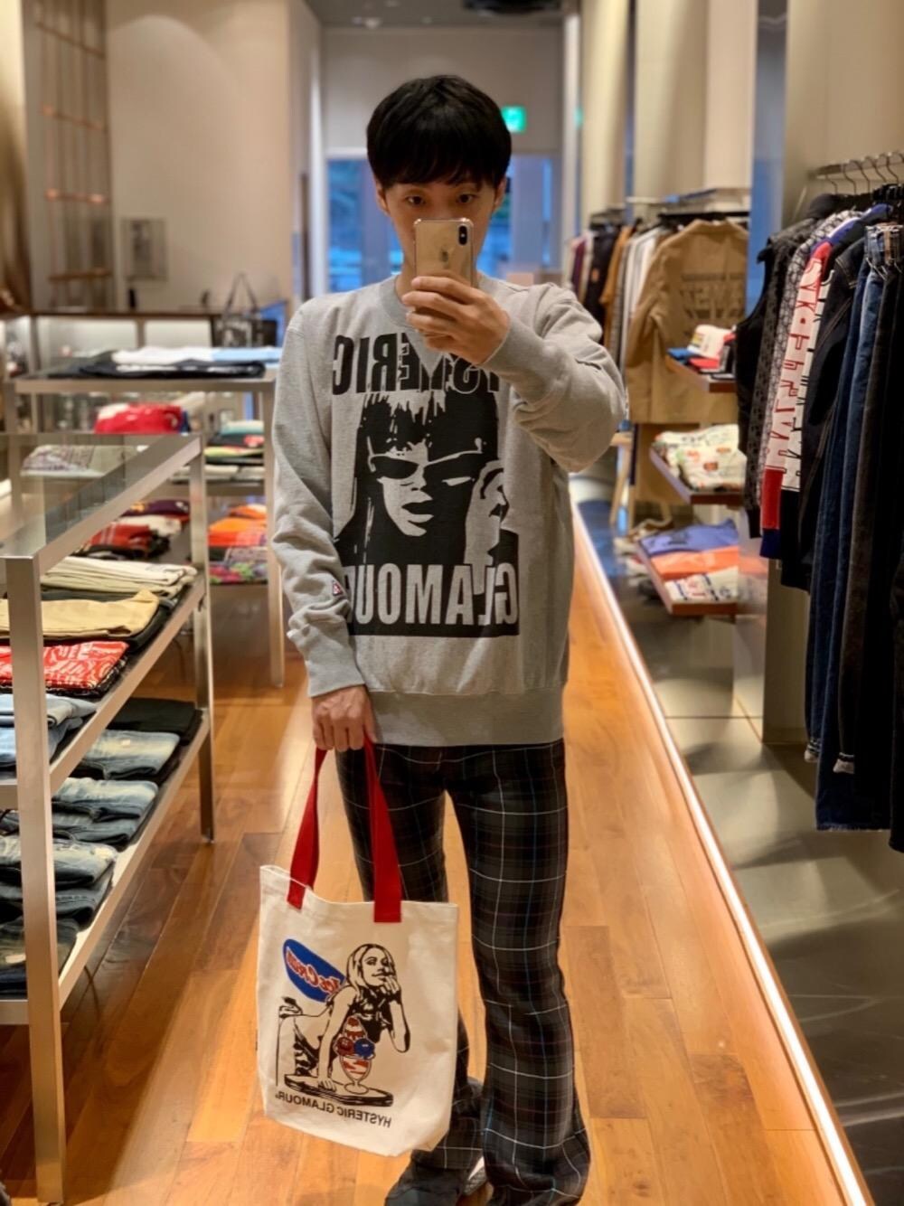 ヒステリックグラマー　TOKYOVITAMIN コラボ　トートバッグ HYSTERIC GLAMOUR（ヒステリックグラマー）の「TOKYOVITAMIN/ICE