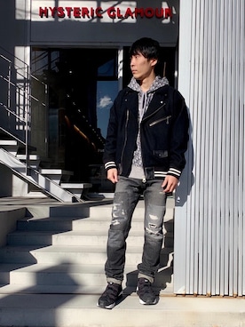 けんたさん（メンズ・174cm）の冬コーディネート