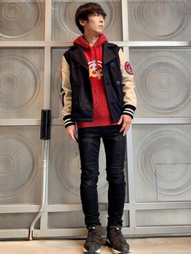 けんたさん（メンズ・174cm）の冬コーディネート