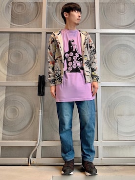 「HYSTERIC GLAMOUR（ヒステリックグラマー）のアイテム（ワンピース/ドレス）」を使った、けんたさん（メンズ・174cm）の冬コーディネート