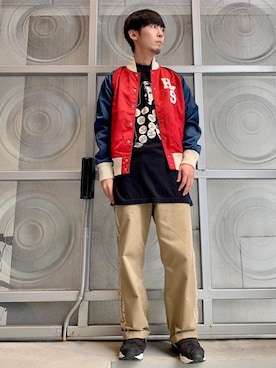 「HYSTERIC GLAMOUR（ヒステリックグラマー）のアイテム（ワンピース/ドレス）」を使った、けんたさん（メンズ・174cm）の冬コーディネート