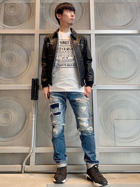 けんたさん（メンズ・174cm）の冬コーディネート