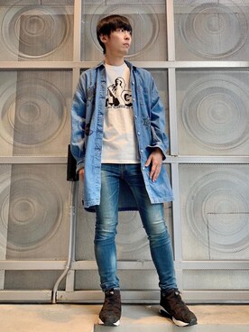 けんたさん（メンズ・174cm）の冬コーディネート