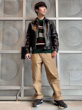 けんたさん（メンズ・174cm）の冬コーディネート