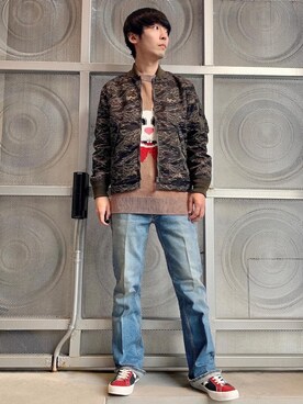 けんたさん（メンズ・174cm）の冬コーディネート