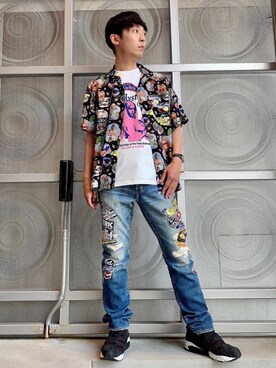 けんたさん（メンズ・174cm）の夏コーディネート