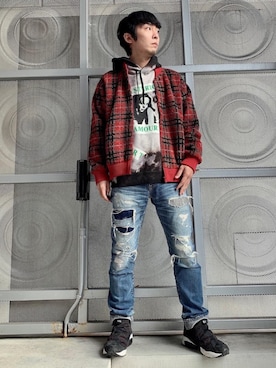 けんたさん（メンズ・174cm）の冬コーディネート