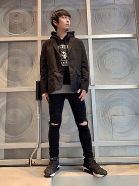 けんたさん（メンズ・174cm）の冬コーディネート