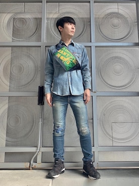 けんたさん（メンズ・174cm）の春コーディネート