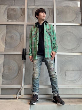 けんたさん（メンズ・174cm）の春コーディネート